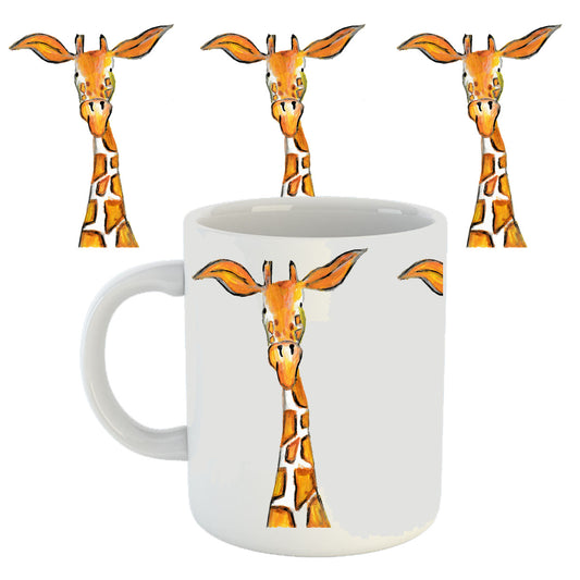 April giraffe mug