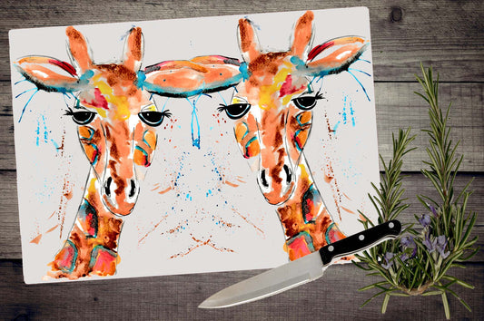 Florence giraffe chopping board / Worktop saver