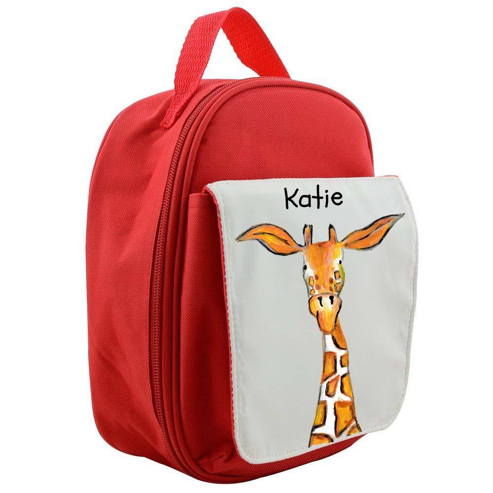 April giraffe children's lunch bag