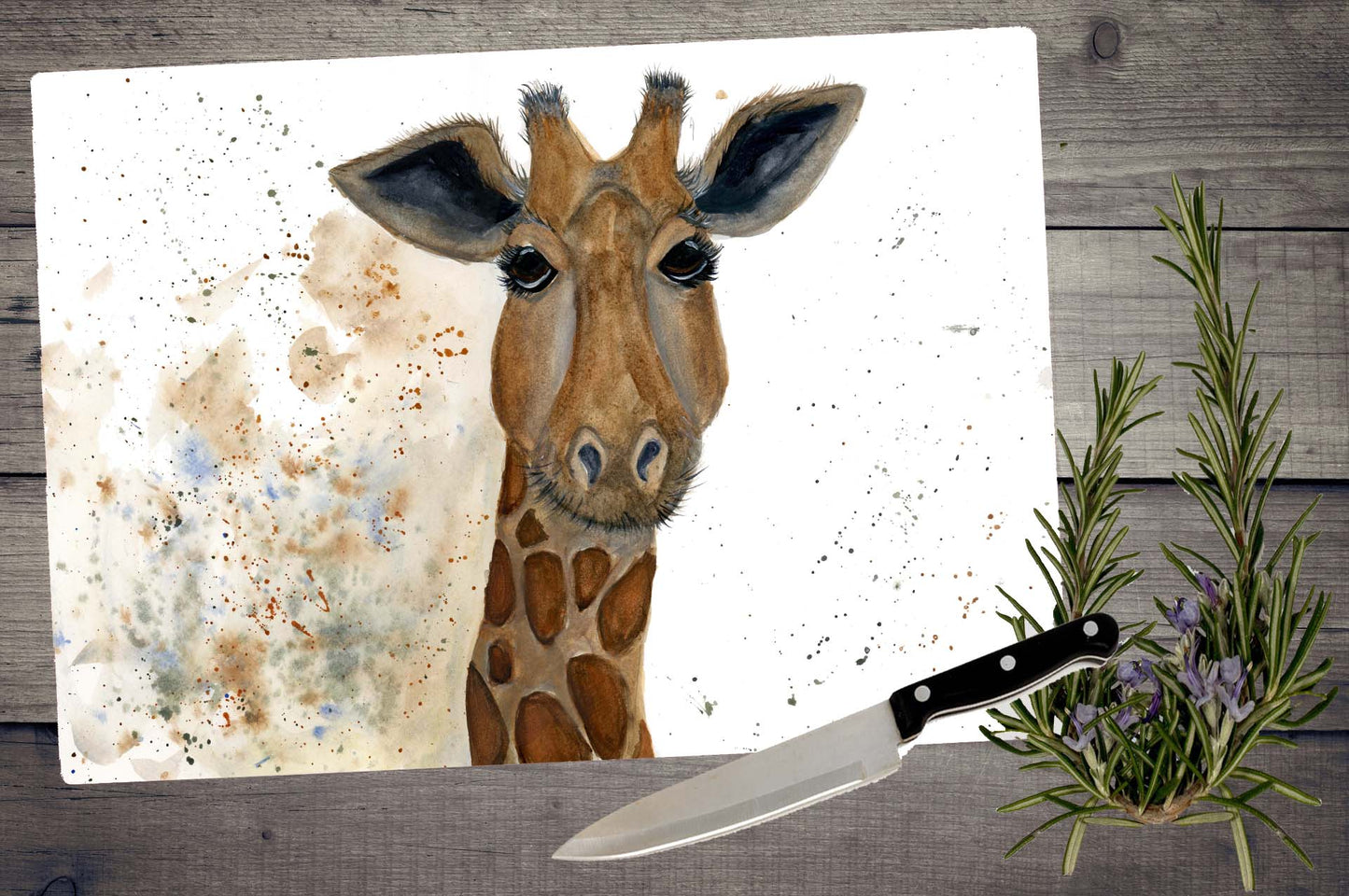 Giraffe chopping board / Worktop saver