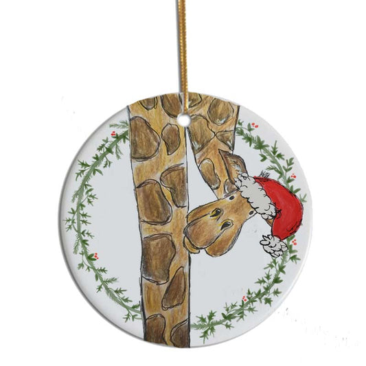 Giraffe Christmas tree decoration