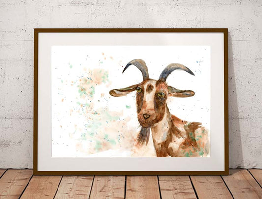 Goat fine art print