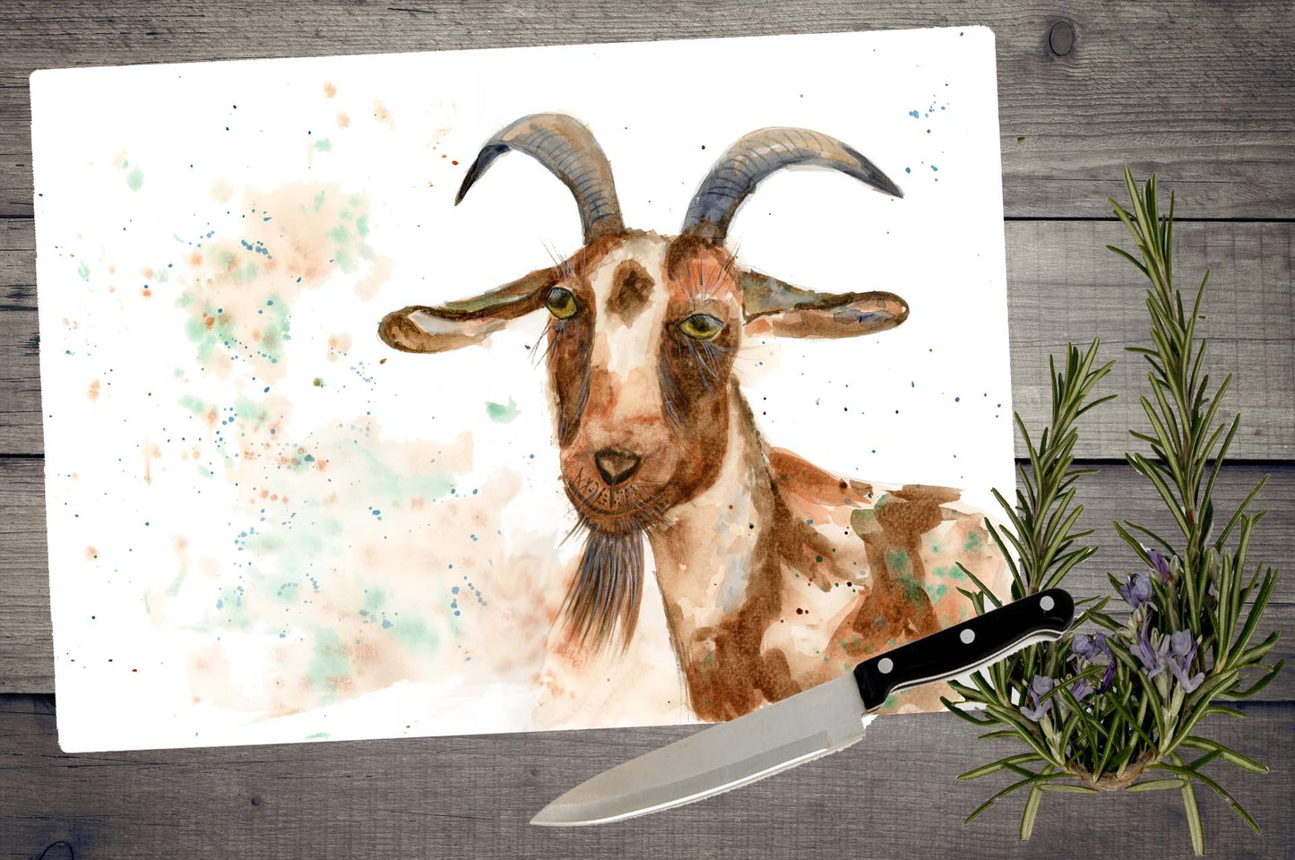 Goat chopping board / Worktop saver