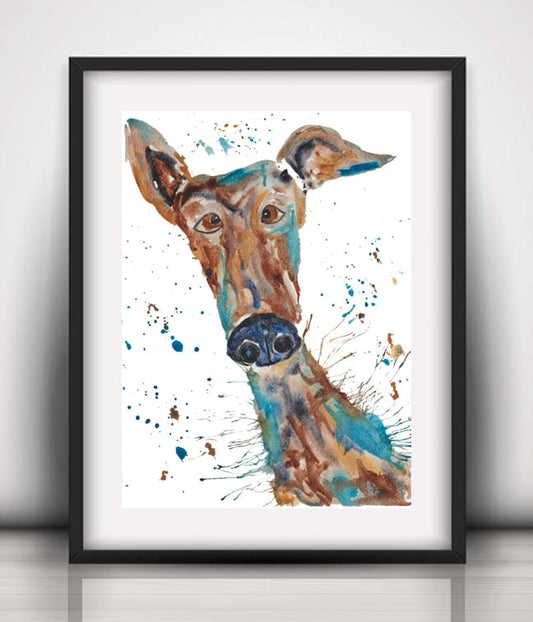 Greyhound fine art print