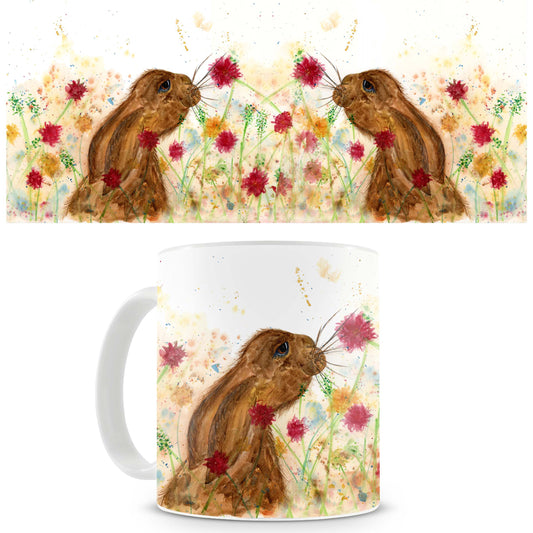 Meadow hare / rabbit mug