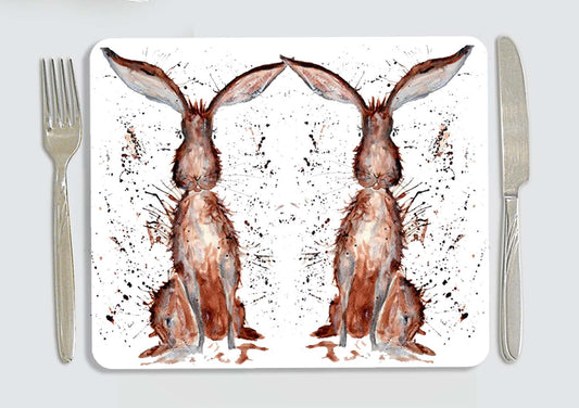 Harris hare placemat