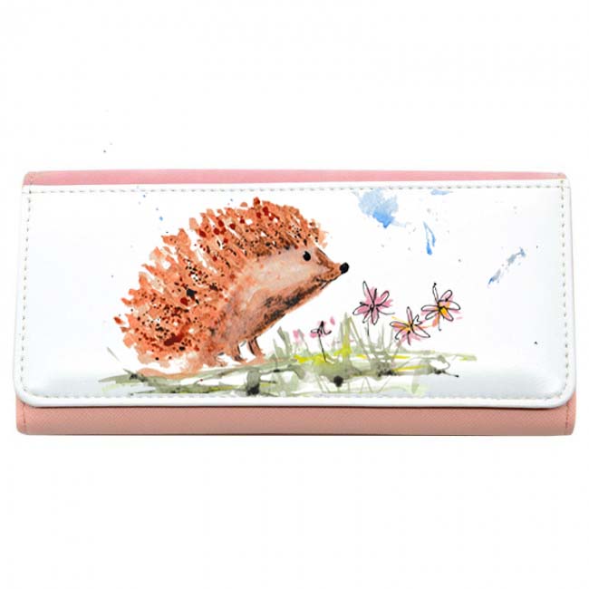 Meadow hedgehog purse