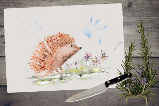 Meadow hedgehog chopping board / Worktop saver