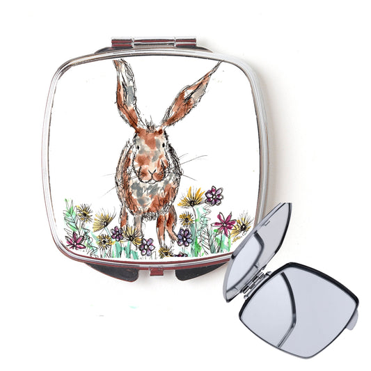 Hopkins Rabbit compact mirror