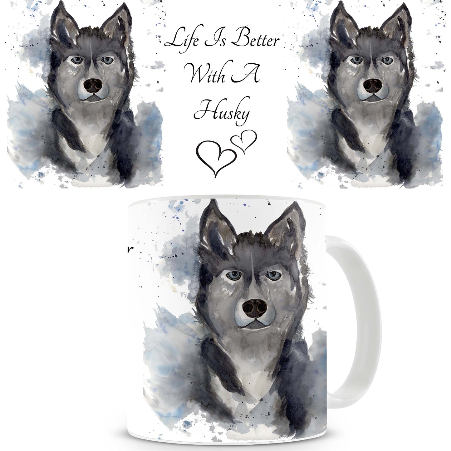 Husky dog mug