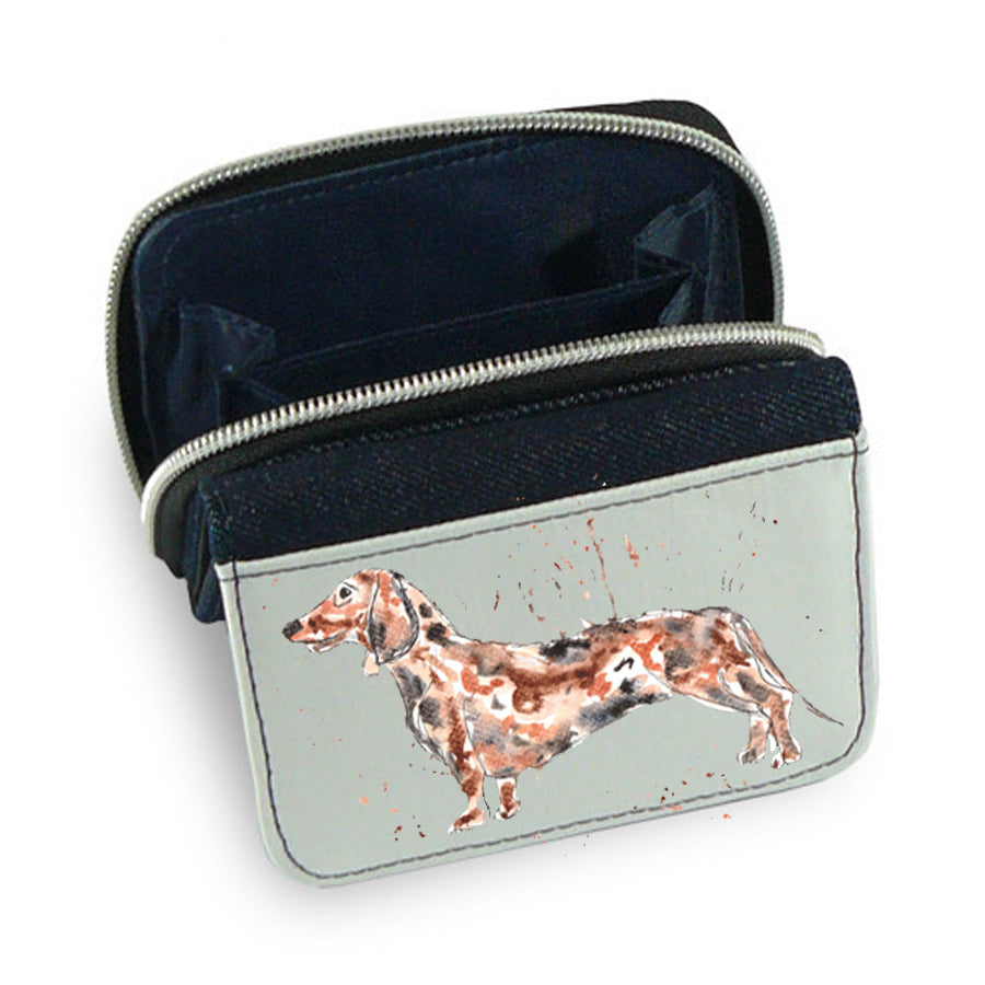 Meadow dog denim purse