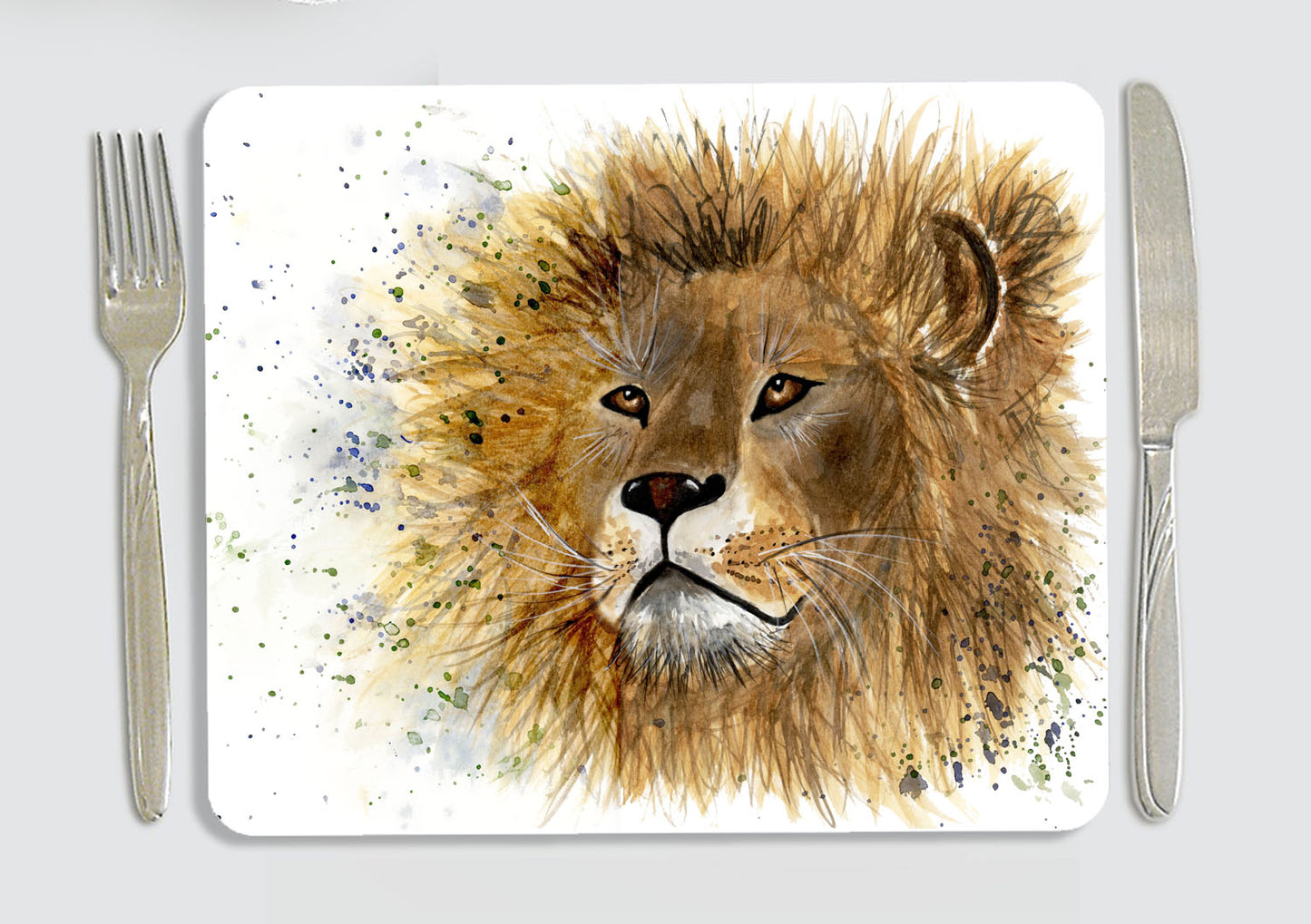 Lion placemat