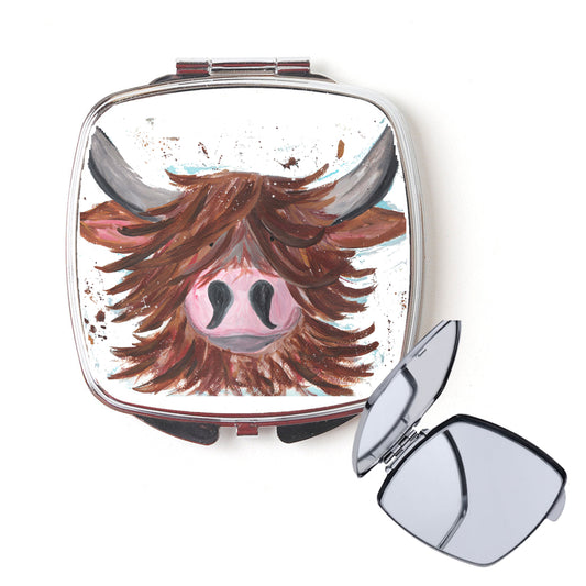 Maggie Moo (cow) compact mirror