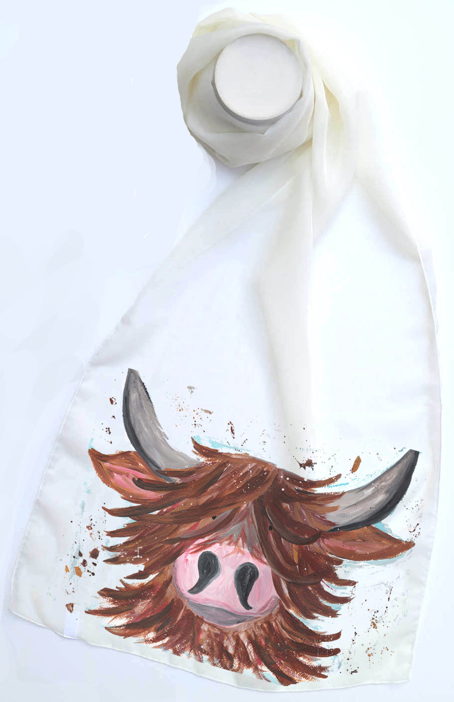Maggie Moo Cow scarf