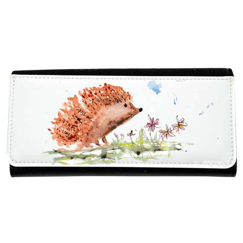 Meadow hedgehog purse