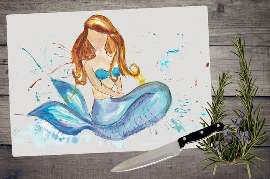 Mermaid chopping board / Worktop saver