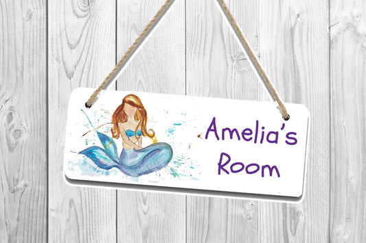Mermaid Door / Name plaque