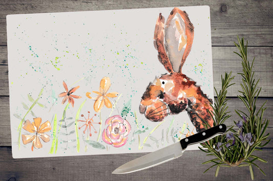 Mildred rabbit chopping board / Worktop saver
