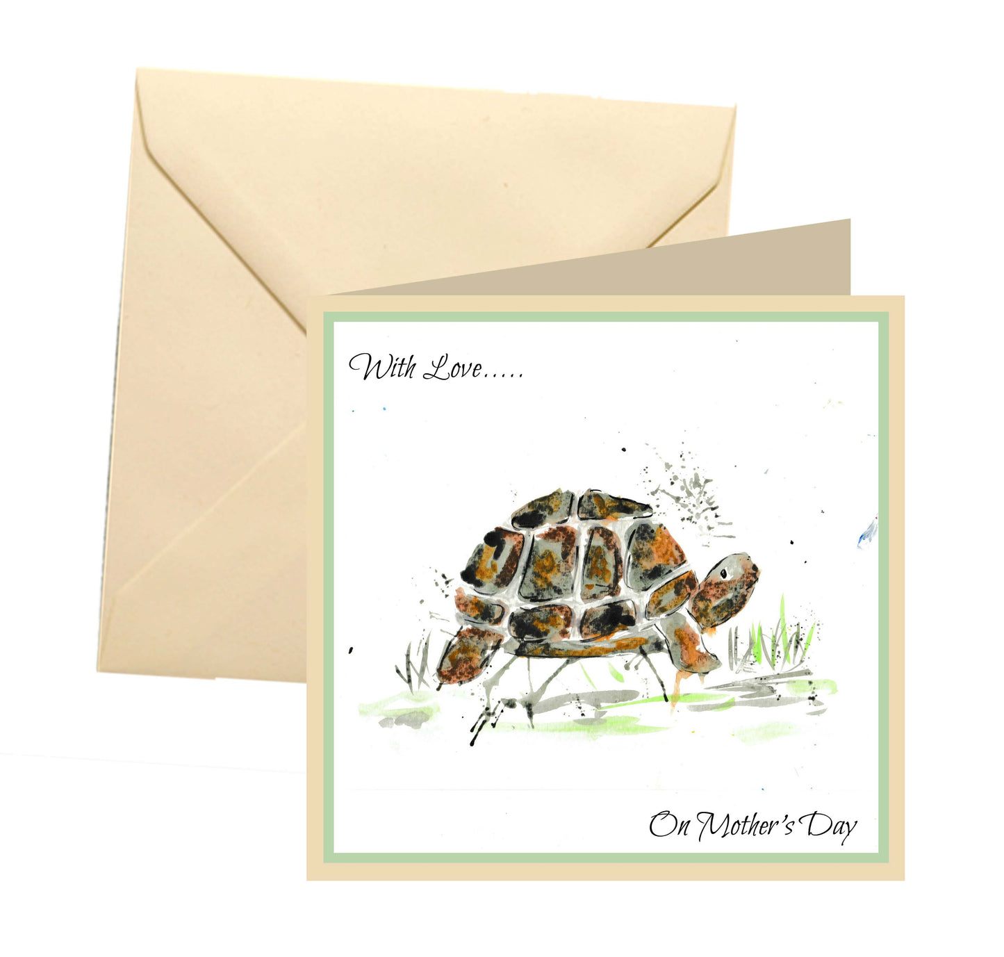 Tortoise Mothers Day card