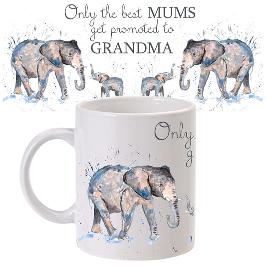 'Mum promotion to Grandma' mug