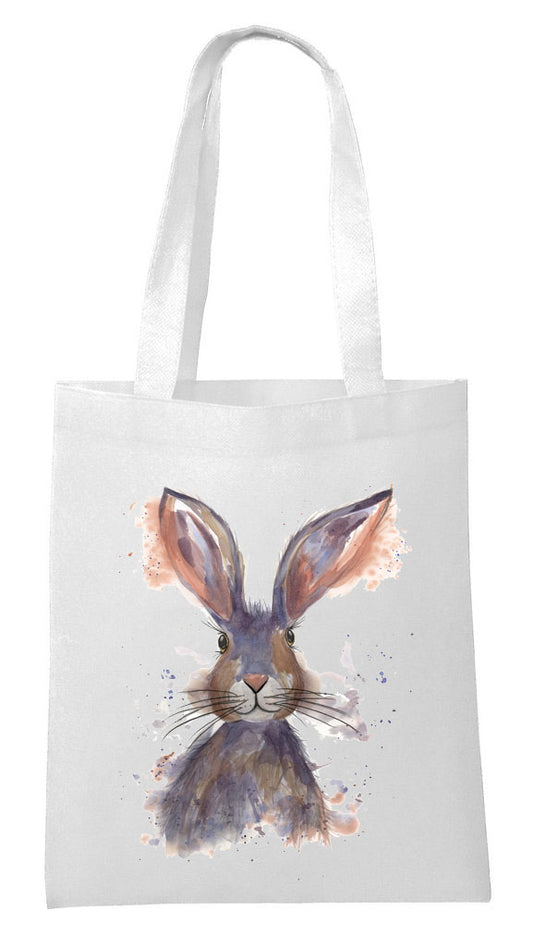 Nutmeg rabbit Tote shopping bag