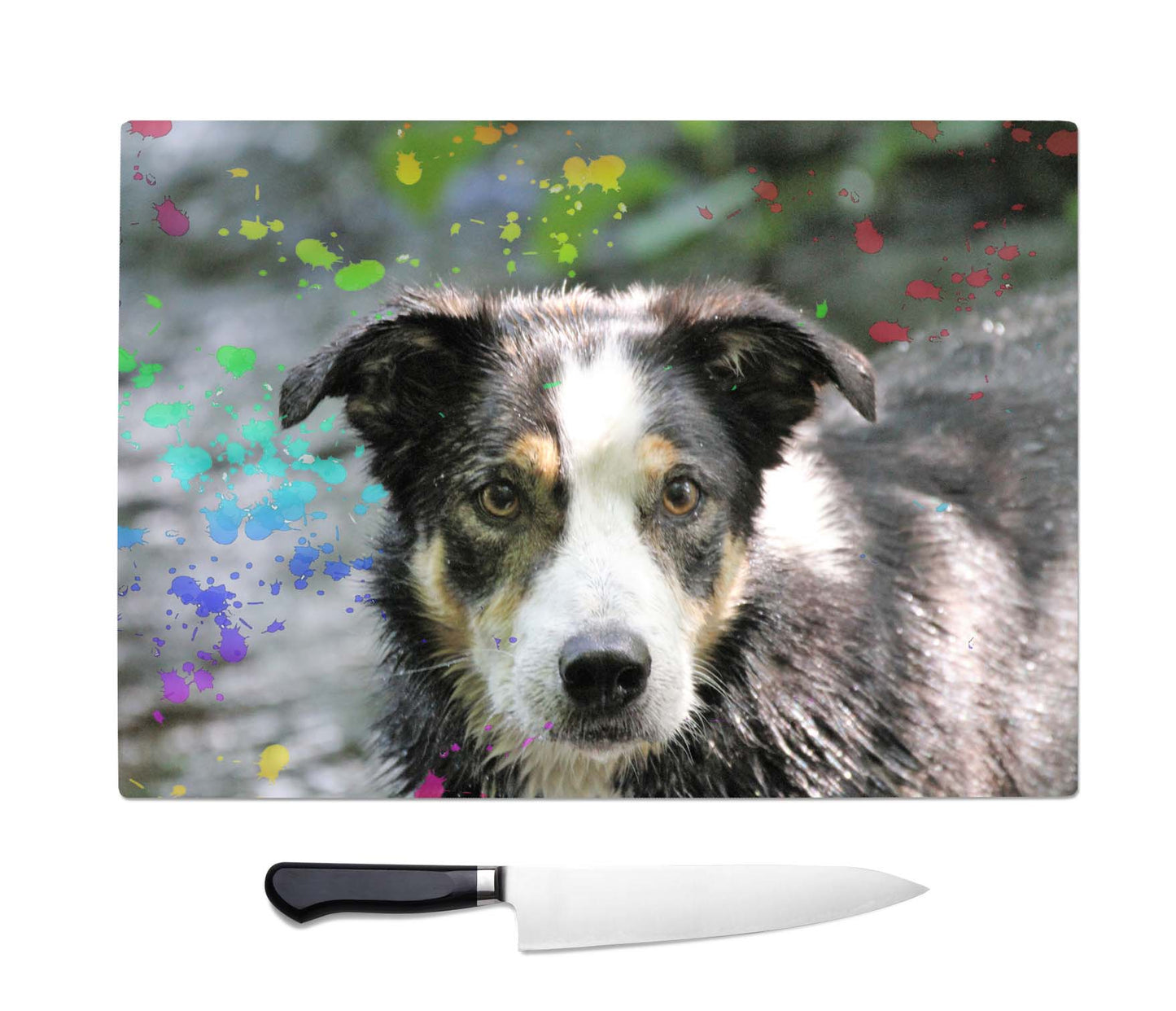 Your own pet personalised chopping board / Worktop saver