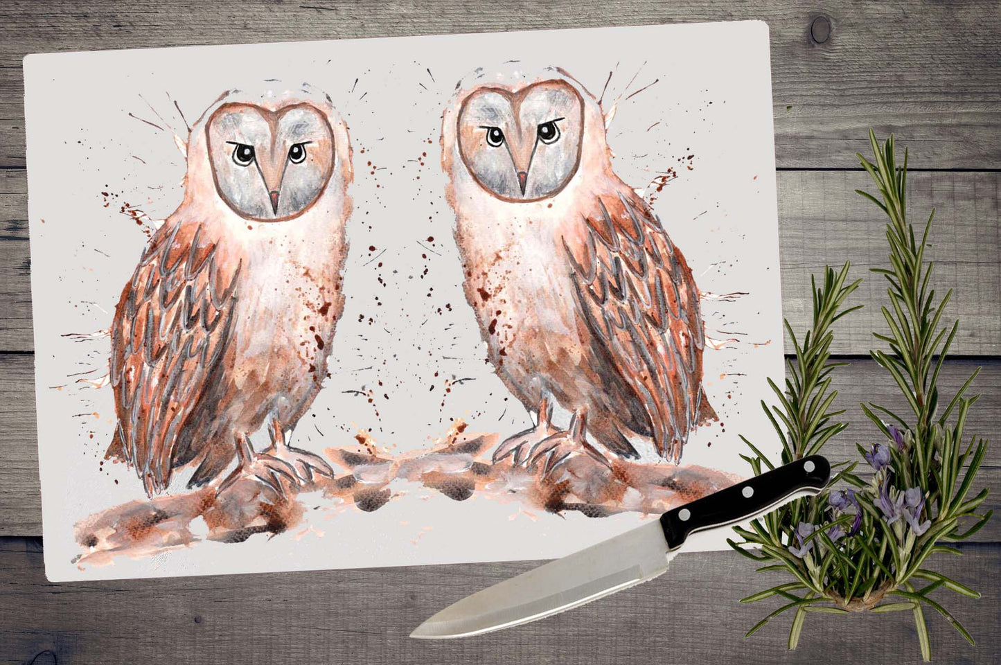Owl chopping board / Worktop saver