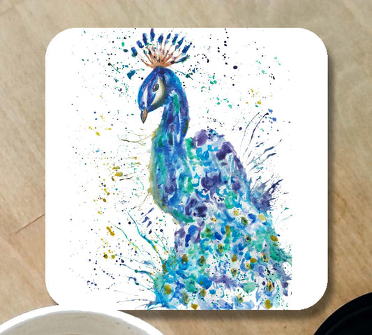 Peacock coaster