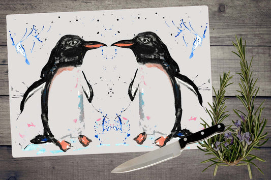 Penguin chopping board / Worktop saver