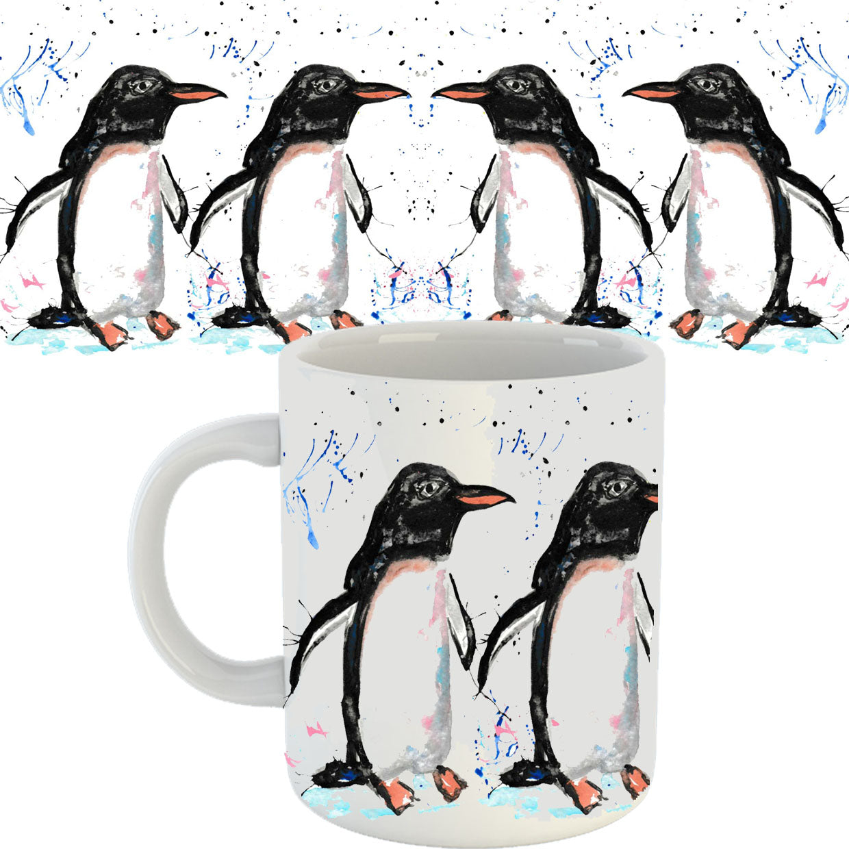Penguin mug
