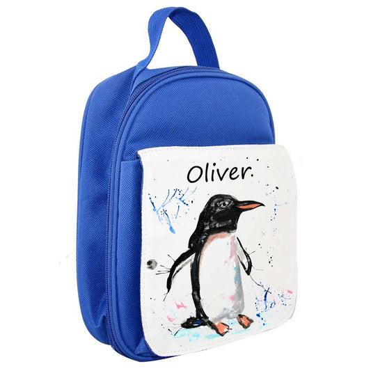 Penguin children's lunch bag