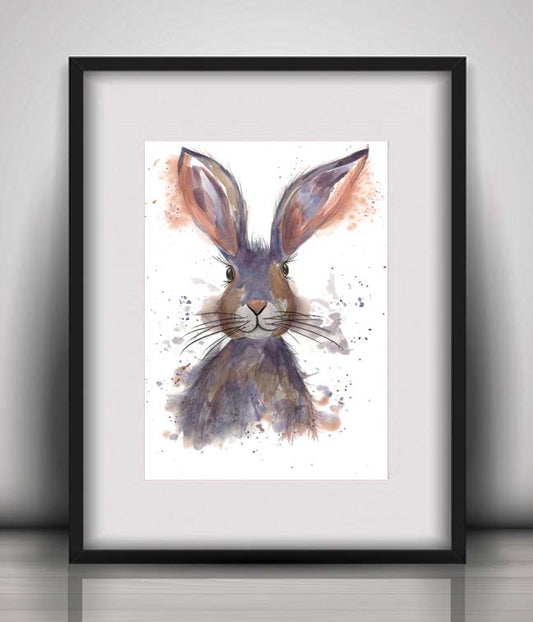 Rabbit 'Nutmeg' fine art print