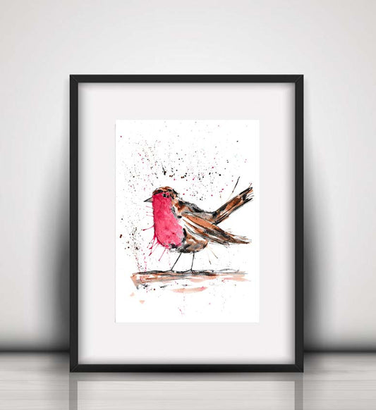 Robin fine art print