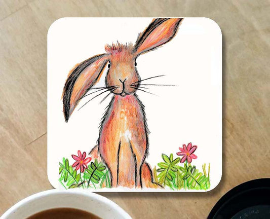Rosemary rabbit coaster