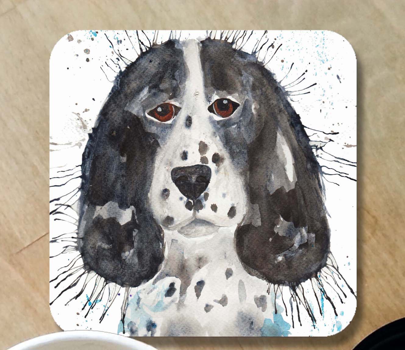 Spaniel coaster