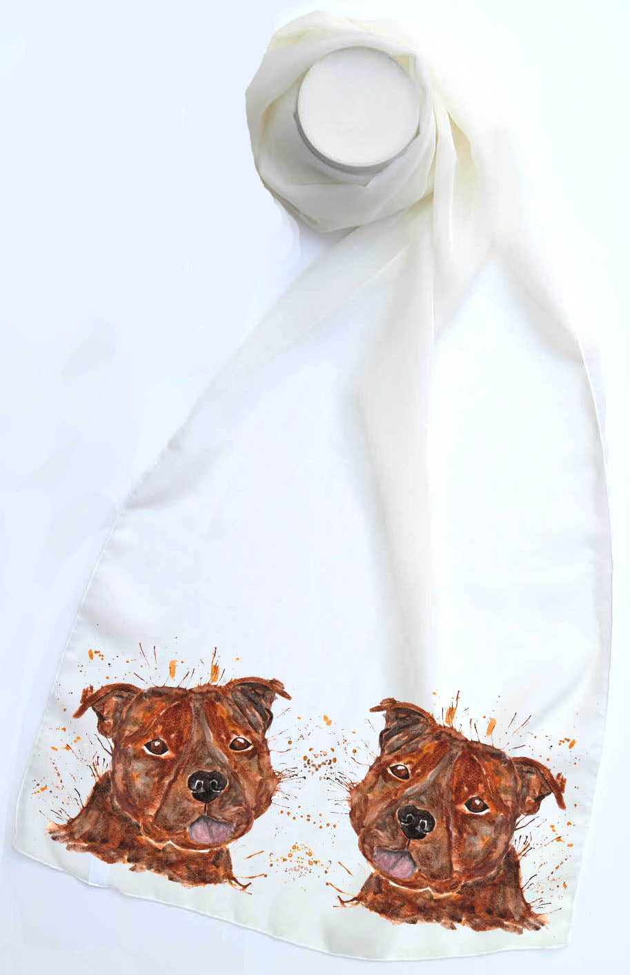 Staffy - Staffordshire bull terrier scarf