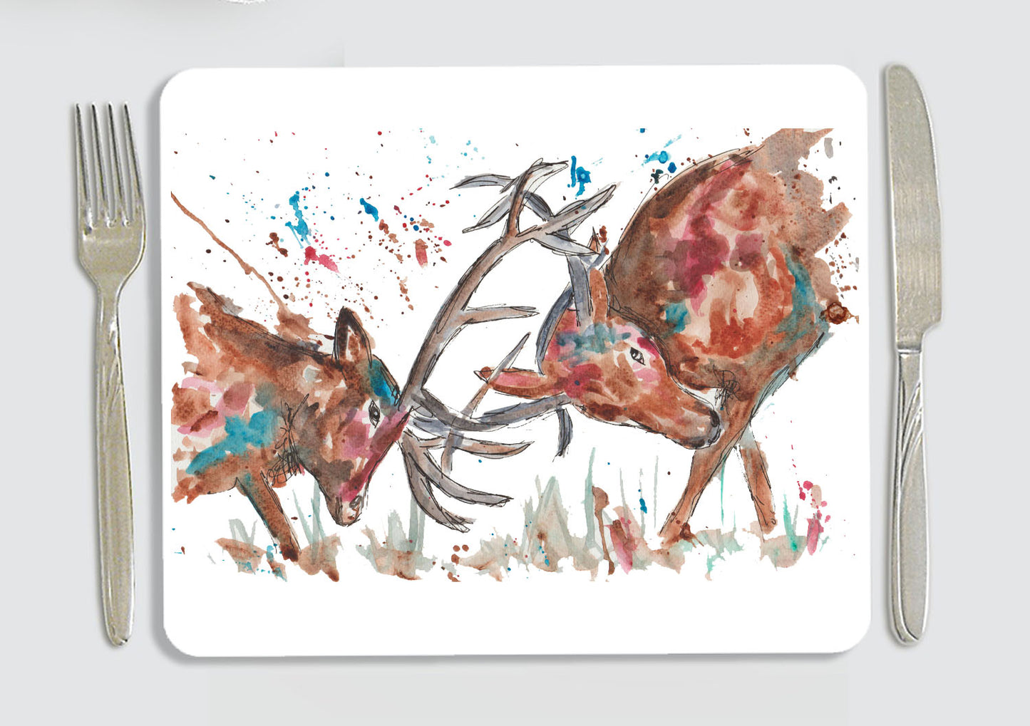 Stags placemat