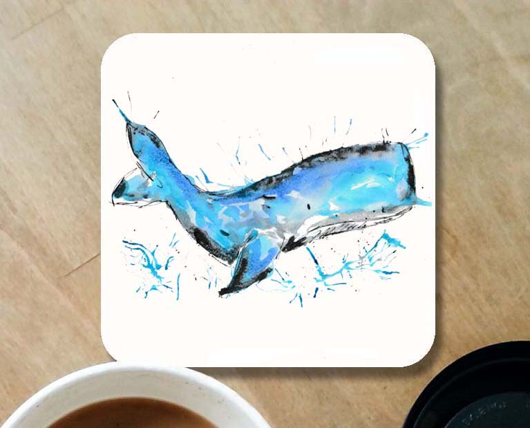 Whale coaster