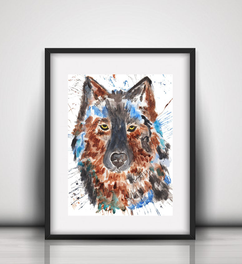 Wolf fine art print