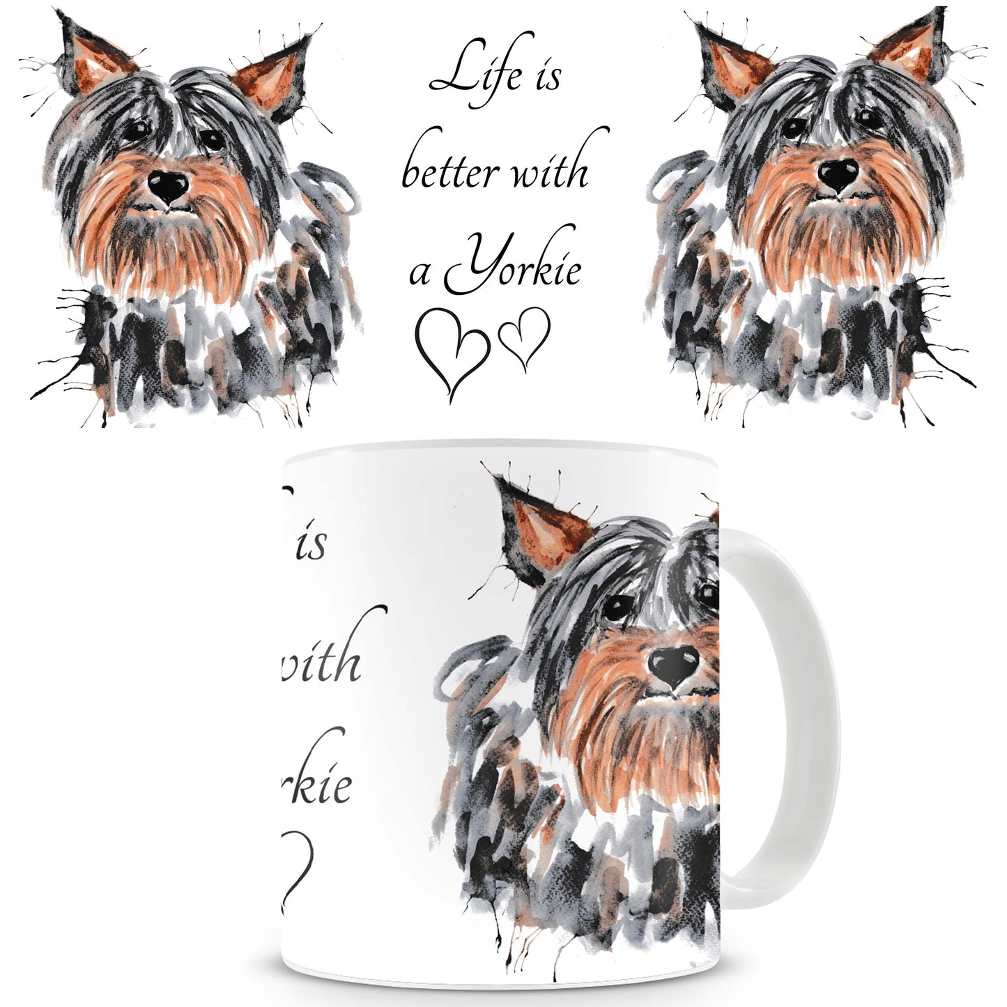 Yorkshire terrier mug